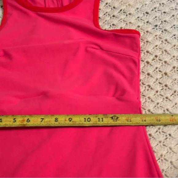 Pink Skort Mini Dress Racerback with built in Shorts size S - Picture 12 of 12